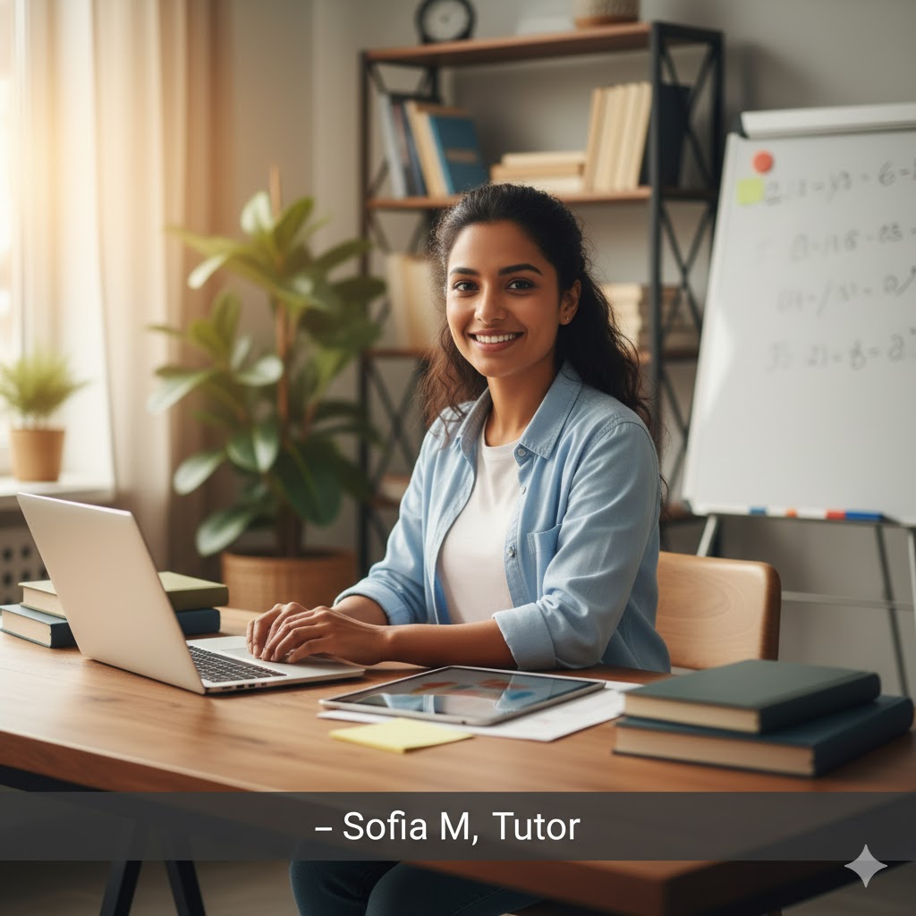 — Sofia M., Tutor